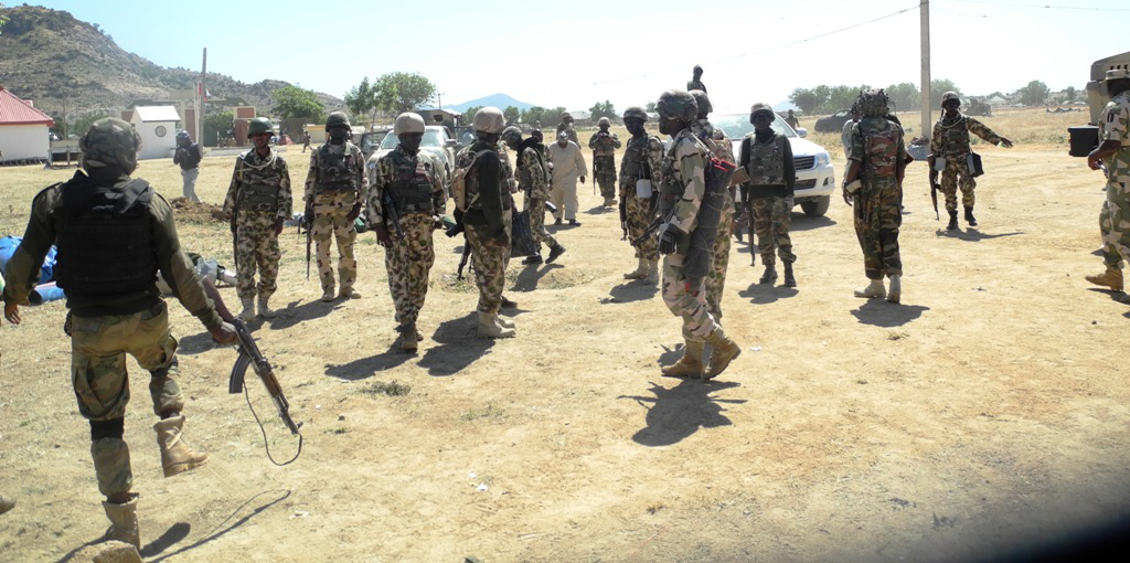 Image result for Nigerian Army distributes learning materials in Adamawa