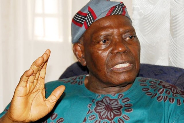 A former governor of Osun State and pioneer chairman of the ruling All Progressives Congress (APC), Bisi Akande,