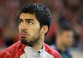Suarez is serving a FIFA ban after biting a fellow player at the ongoing World Cup