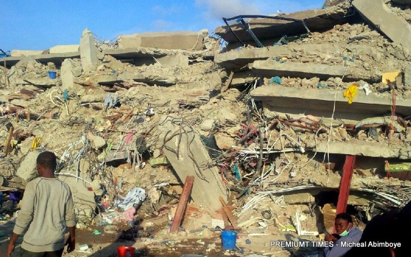 Synagogue Building collapse
