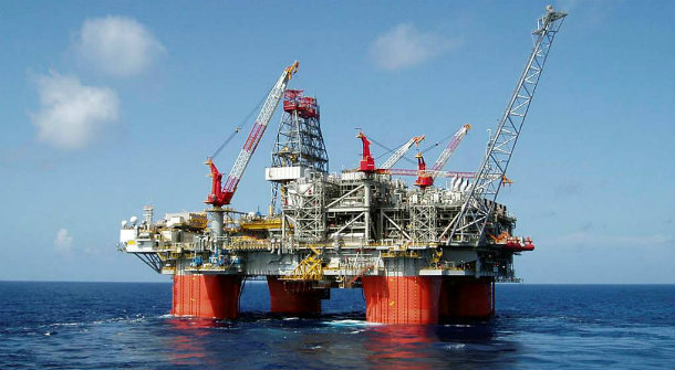 Oil rig used to illustrate the story.