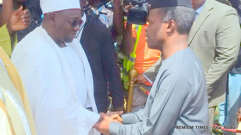 Nigeria's Vice President, Prof Yemi Osinbajo, visits Maiduguri