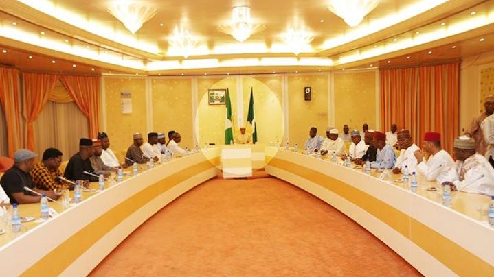 Buhari meets house of reps6