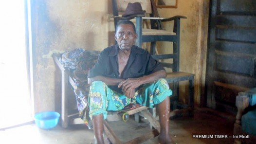 Oyi Akama, the village head of Owai community, Akamkpa, Cross River