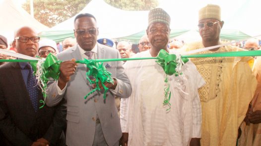 Governor Abdulfatah Ahmed commissions the Kwara State Internal Revenue Service KWIRS lorin