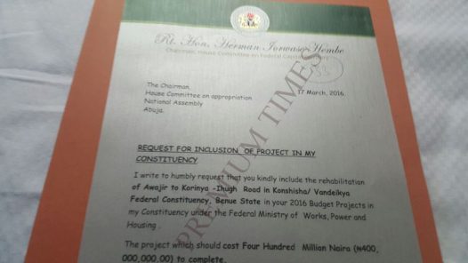 Documents expose Nigerian lawmakers' massive budget fraud | Premium ...