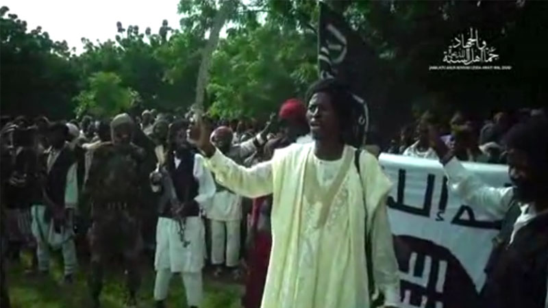 Boko Haram in one of its videos