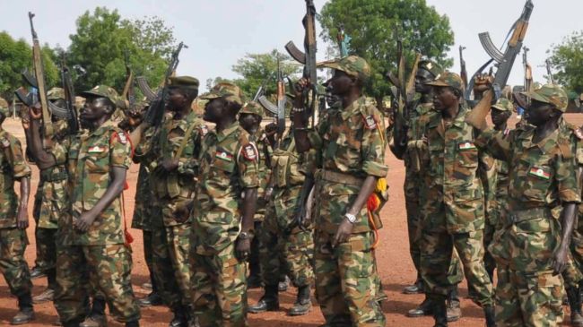 South- Sudanese Army[Photo Credit: Red Pepper Uganda]