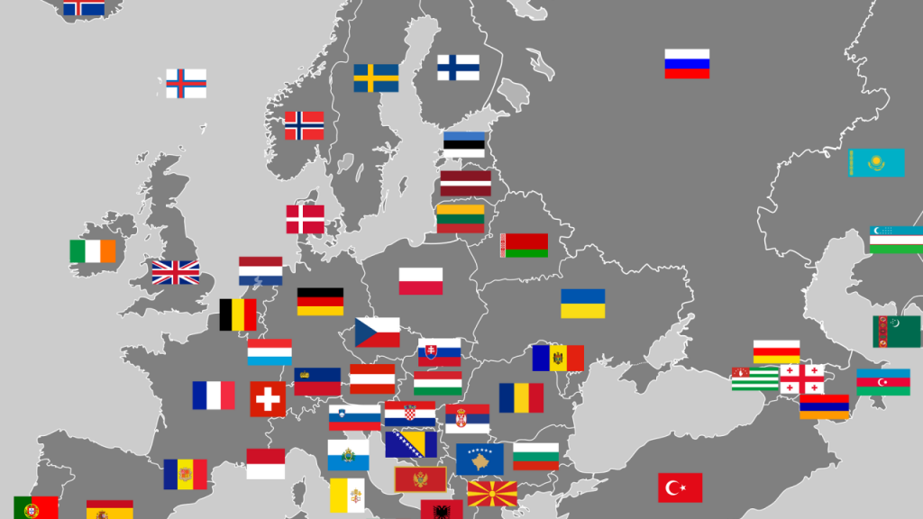 Europe with flags [Photo credit: Wilson Center]