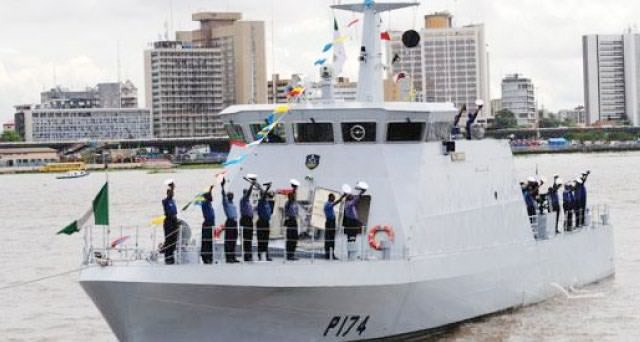 Navy recovers weapons and destroys boat loaded with crude stolen from Bayelsa