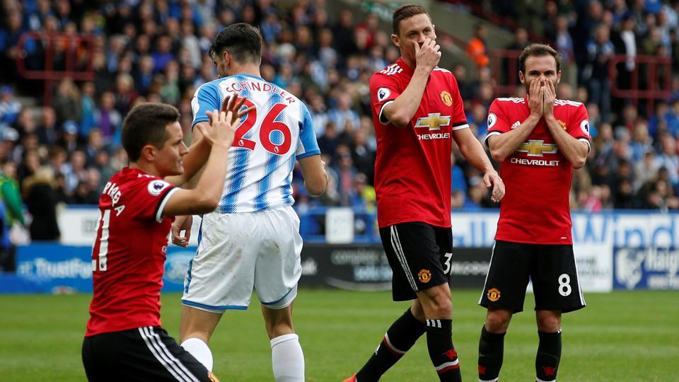 Huddersfield Town 2 - 1 Manchester United [Photo: Hindustan Times]