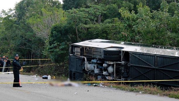 Mexico Bus crash