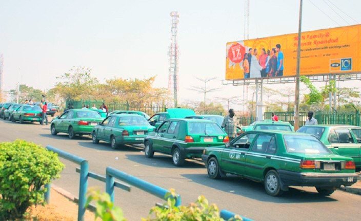 Abuja-Green-Cabs [Photo credit: SweetCrude Reports]