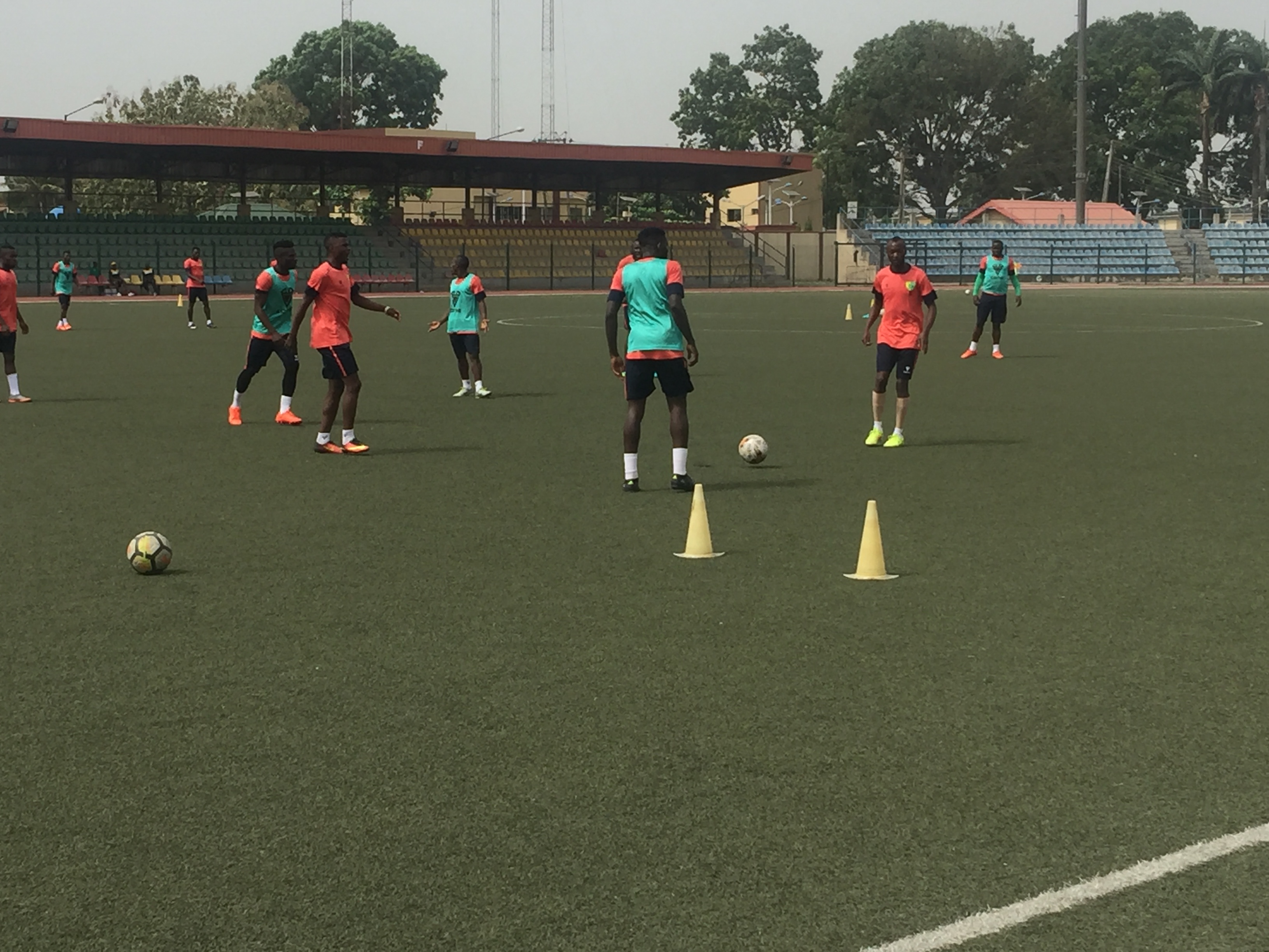 Plateau United training at Agege Stadium by Jide Alaka