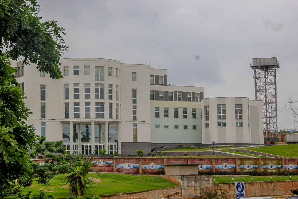 Front view of the Olusegun Obasanjo Presidential Library