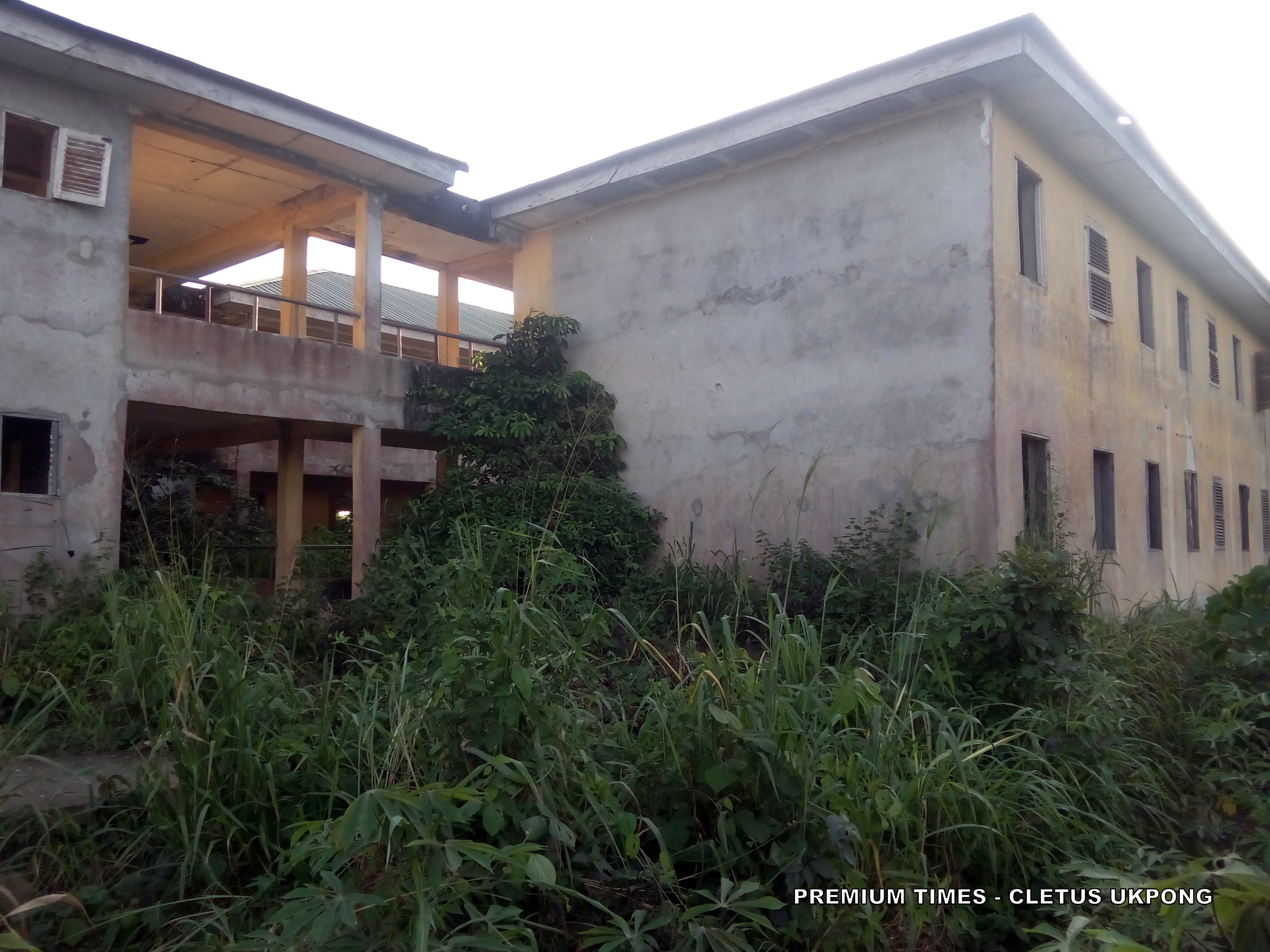 Model science school in Uruan, Akwa Ibom, abandoned by the Akwa Ibom state government. Photo_Cletus Ukpong