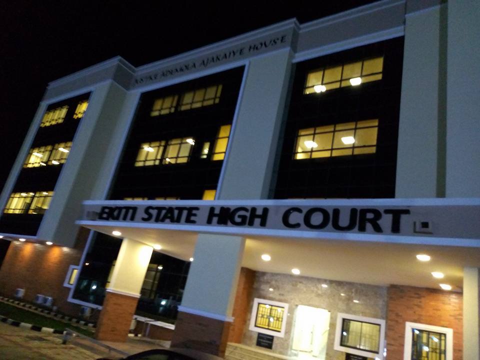 Ekiti state High Court [Photo: The Metro Lawyer]