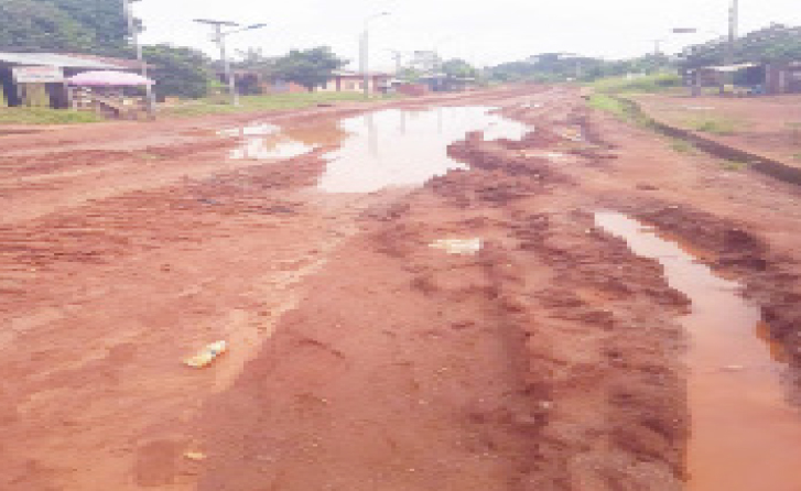 Road used to illustrate the story. [Photo credit: Independent Newspapers Nigeria]