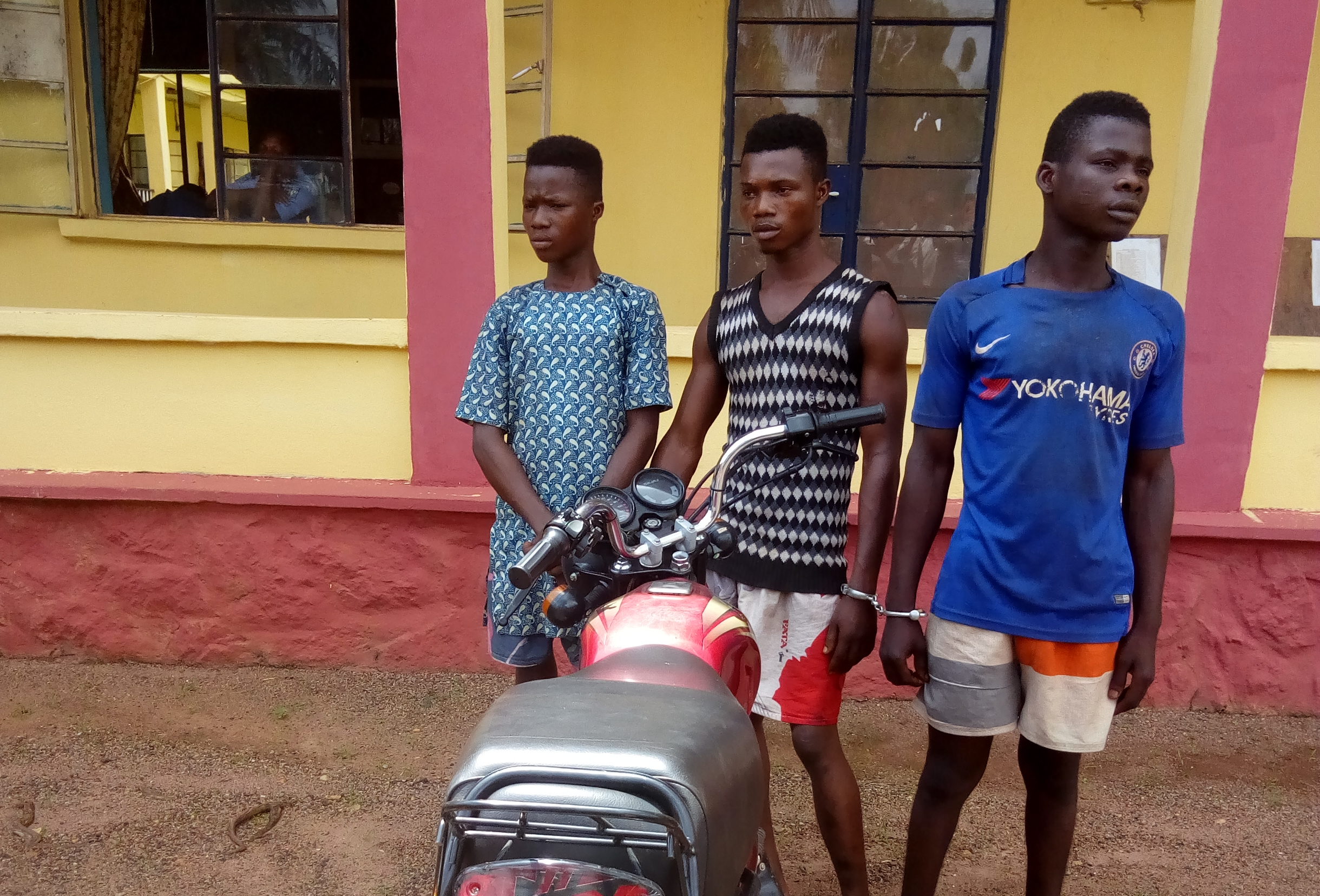 Police arrest three for allegedly killing commercial motorcyclist