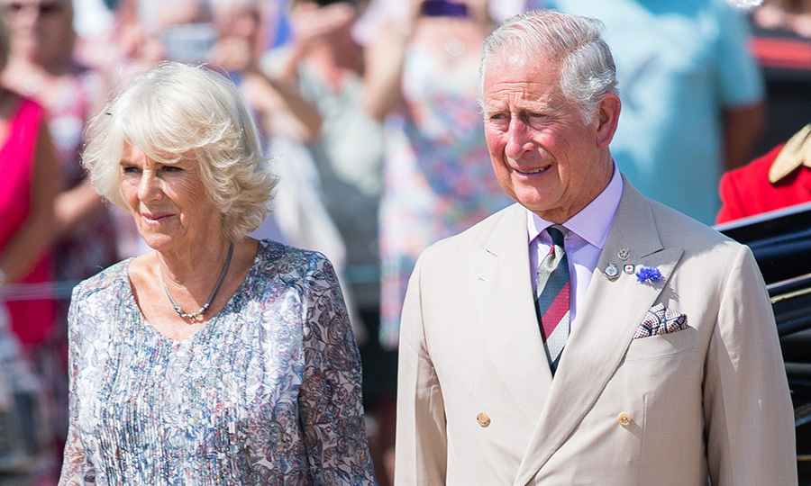 Prince Charles and his wife, Princess Camilla, the Duchess of Cornwal