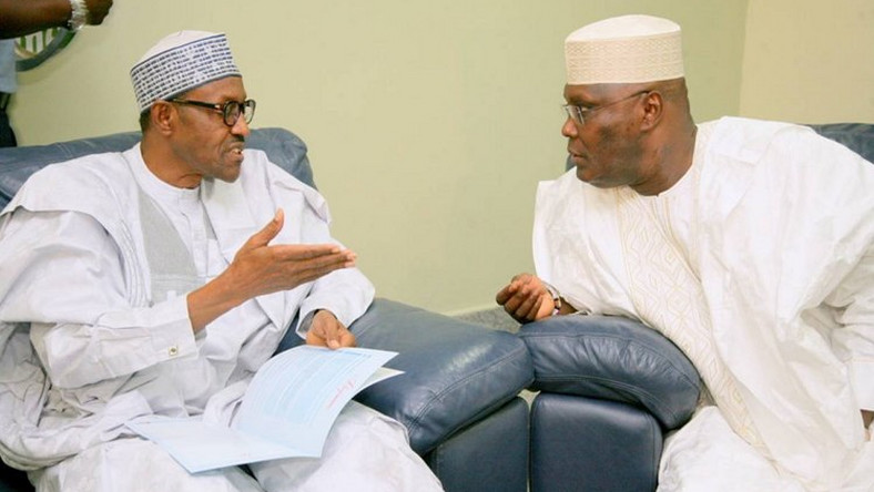 Buhari and Atiku (Photo Credit: Pulse)