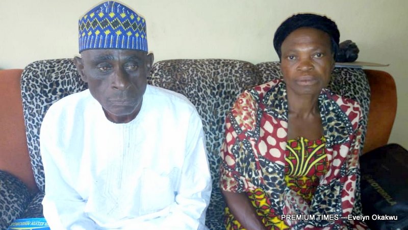 Mr and Mrs Ogbanje, Ochanya's parents