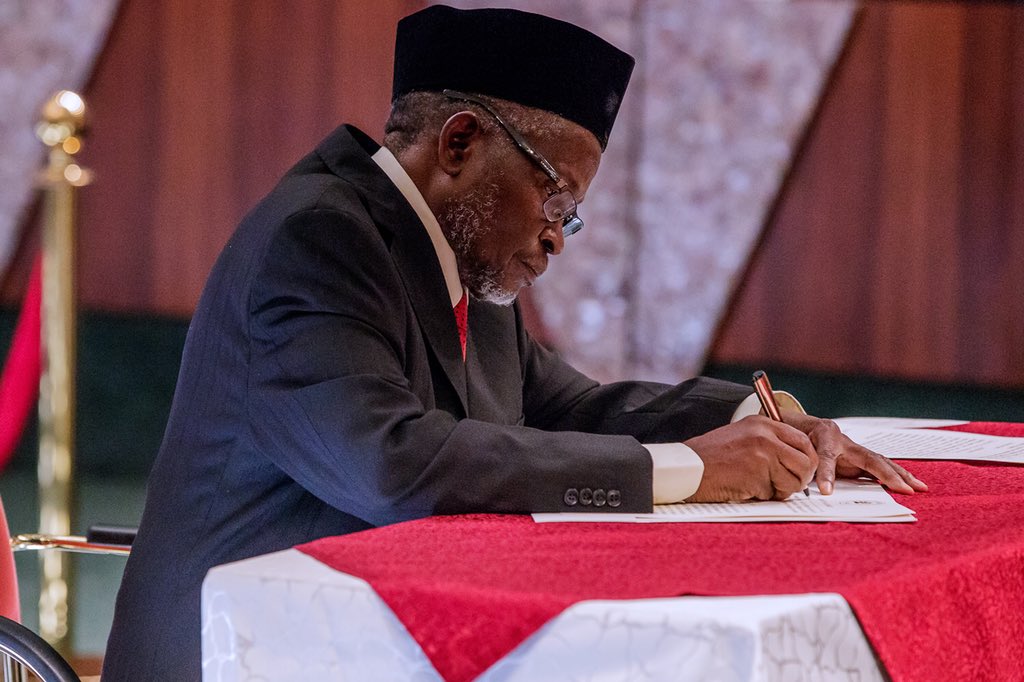 Ibrahim Tanko Mohammed, Chief Justice of Nigeria