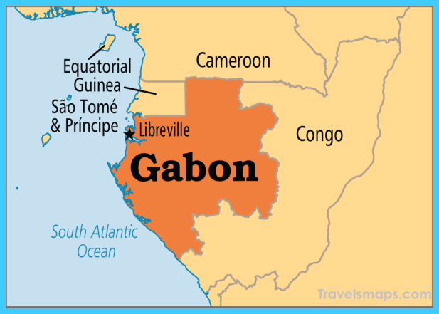 Map of Gabon [Photo: Pinterest]
