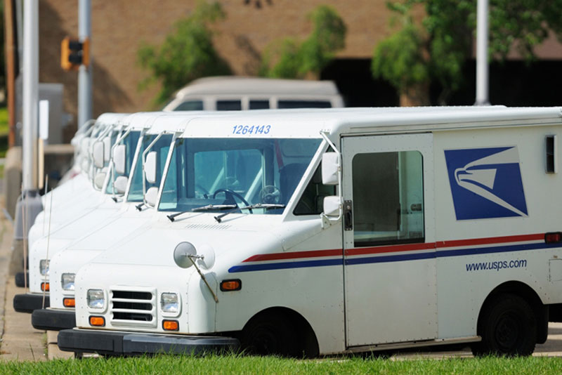 US postal service truck