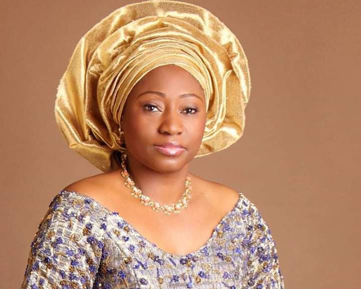 The wife of the Ekiti State governor, Bisi Fayemi. [PHOTO CREDIT: Official Facebook page of the First Lady]