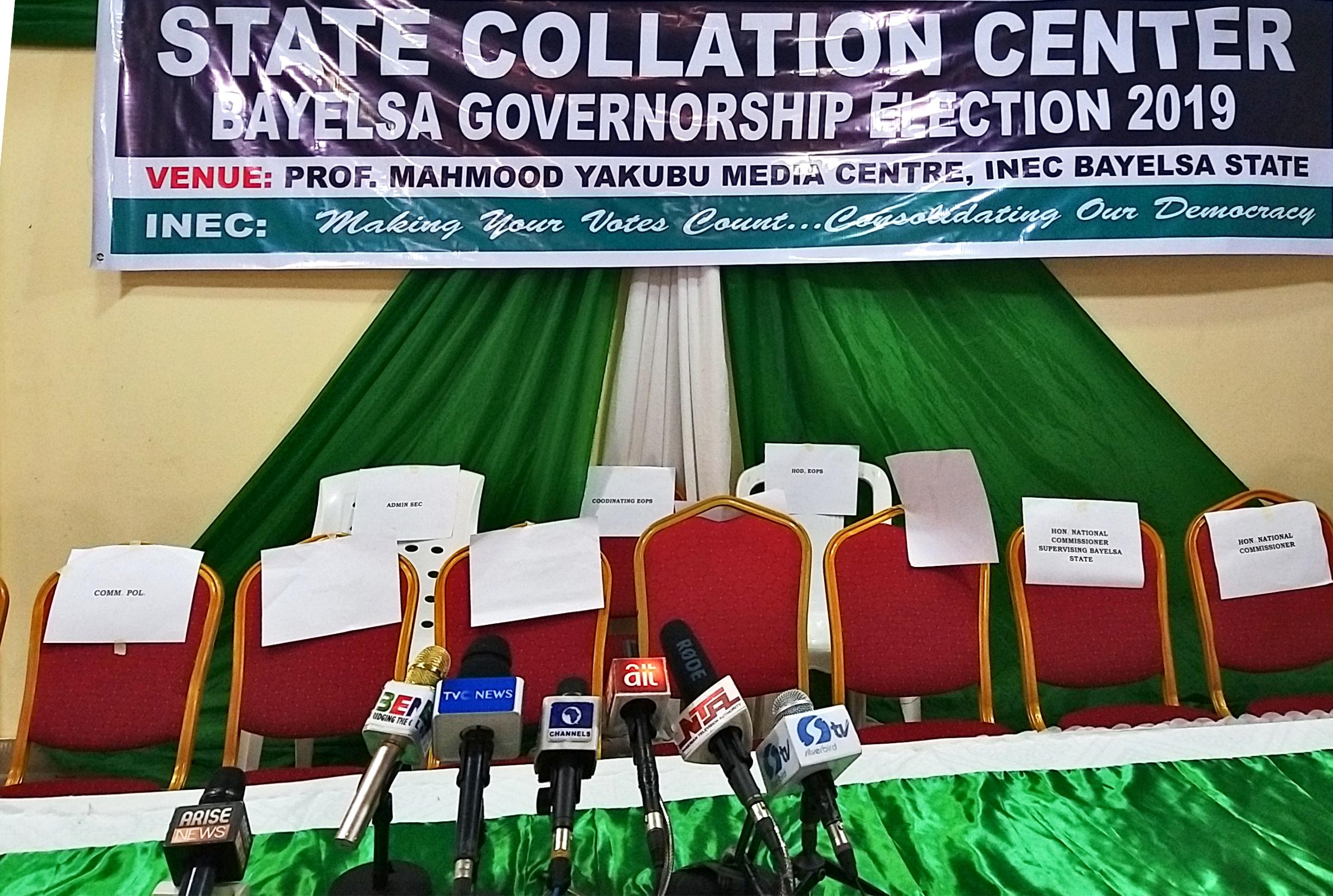 #BayelsaDecides: INEC prepares for final announcement of results