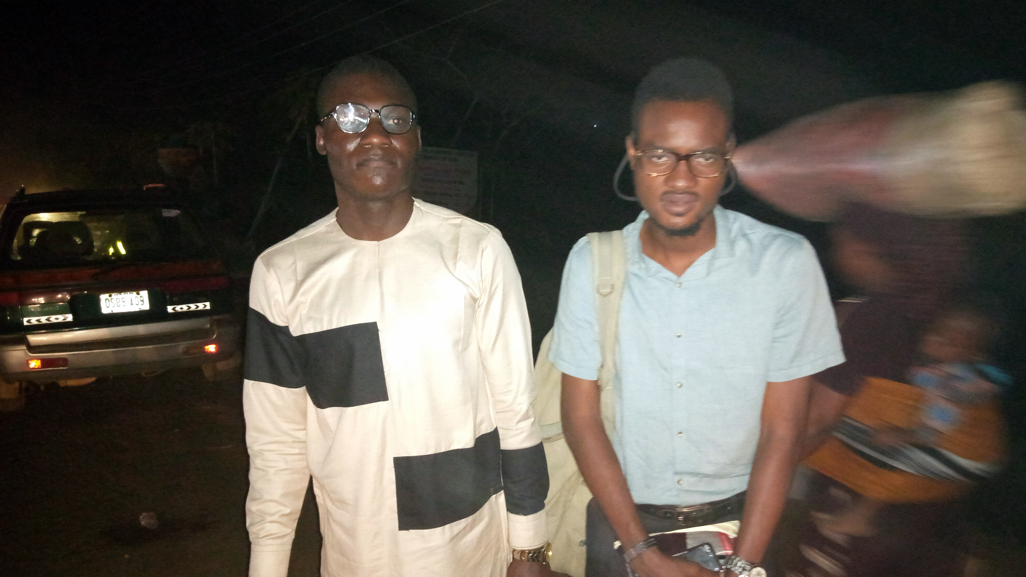 Premium Times Journalist, Alfred Olufemi and Kabir Adejumo.