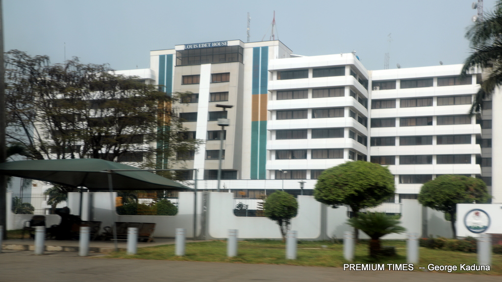 The Nigeria Police Force Headquarters, Louis Edet House Abuja.