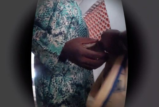 Supro Jimoh aka Babalawo, collecting N70,000 from detainee's wife