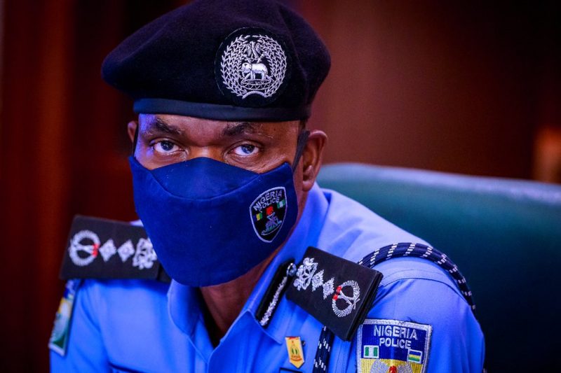 The Police Inspector-General (IGP), Mohammed Adamu. [PHOTO CREDIT: @toluogunlesi]