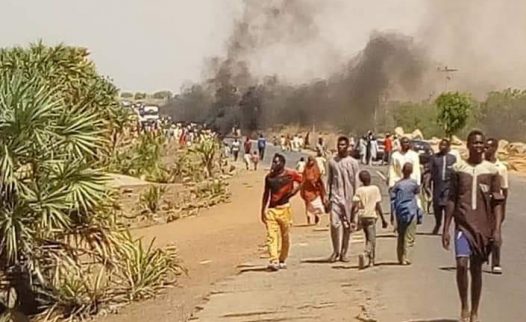 Katsina residents blocks highway protest insecurity