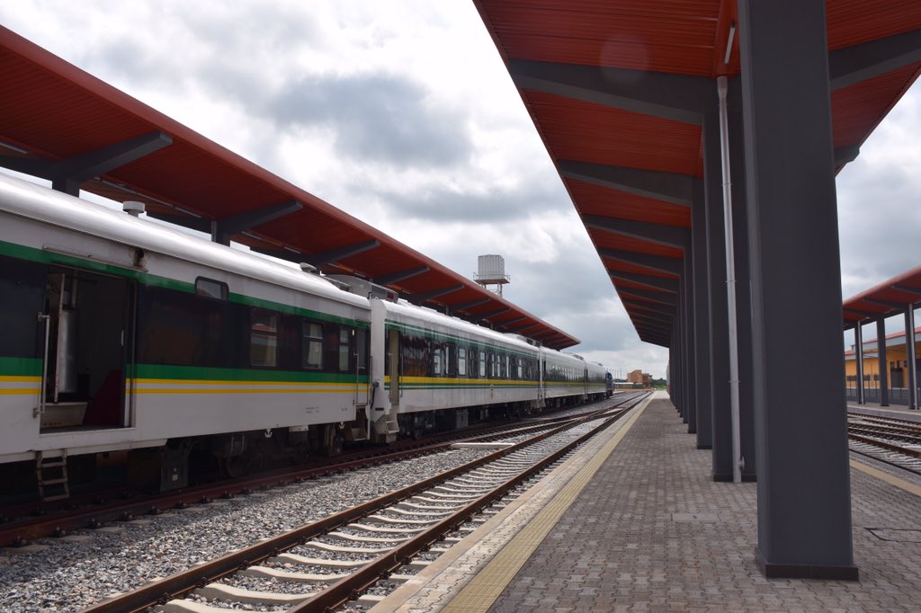 Itakpe-Warri Railway Complex in Agbor, Delta State[PHOTO CREDIT: @ChibuikeAmaechi]