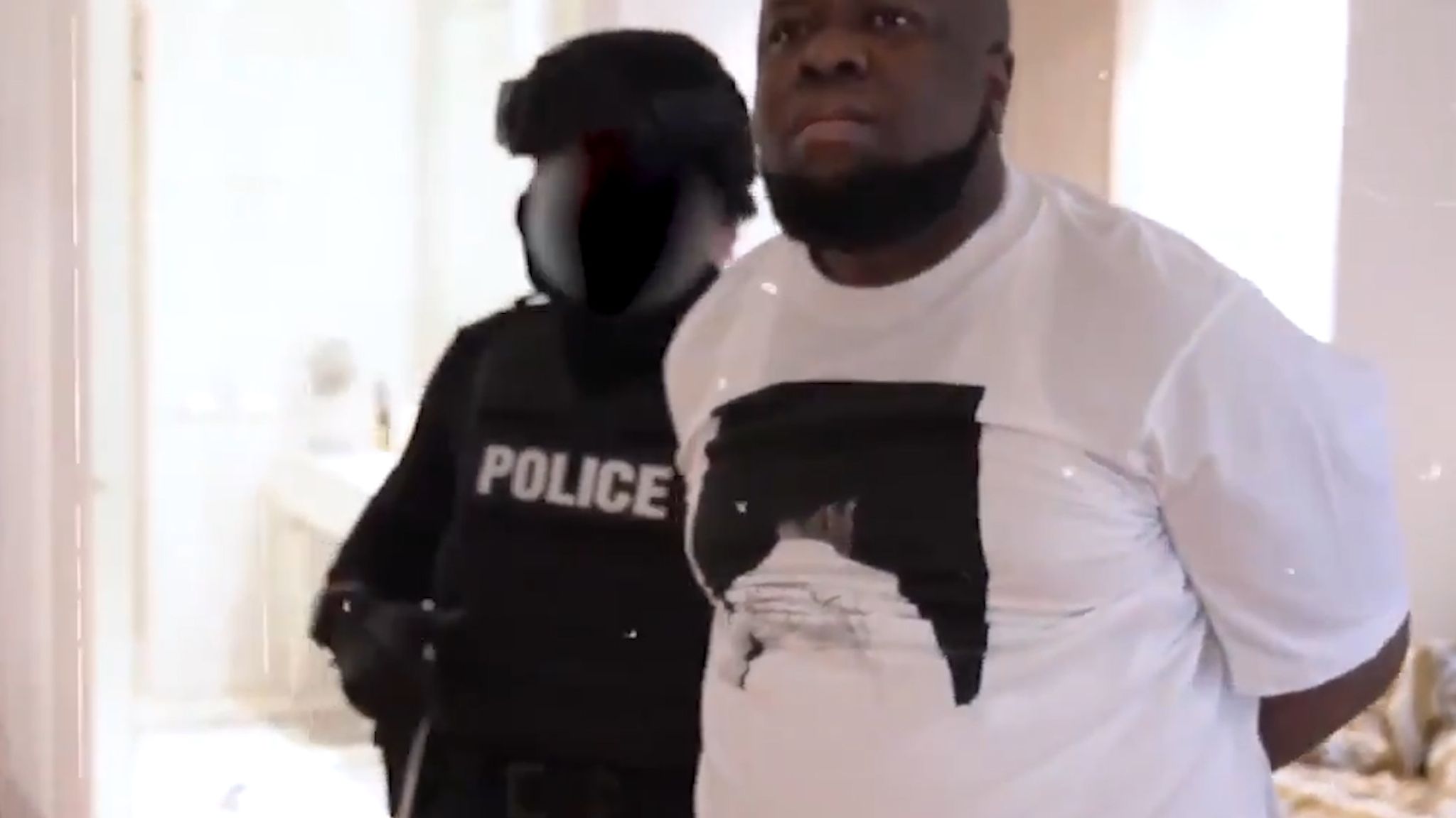 RAMON LORUNWA ABBAS, aka “Ray Hushpuppi, arrested by Dubai Police