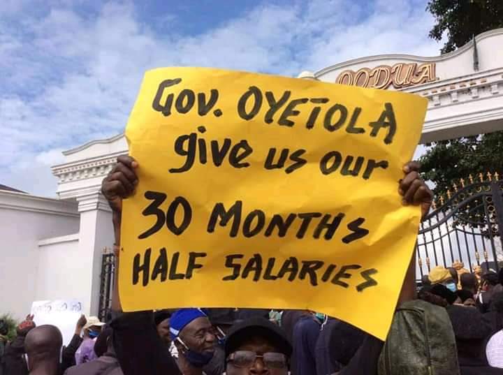 Osun retirees protest non-payment of entitlements since 2015