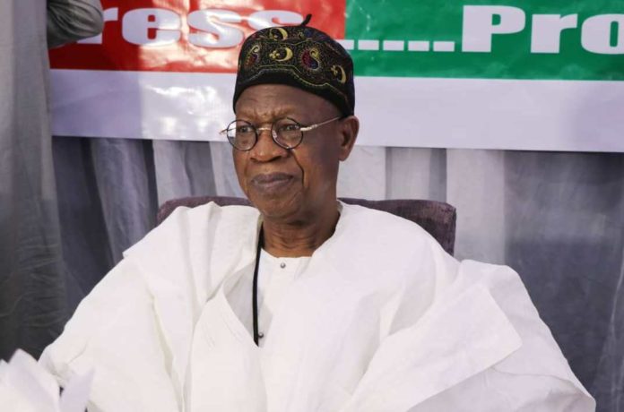 Minister of Information and Culture, Lai Mohammed [PHOTO CREDIT: FMIC Website]