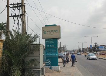 Picture of Afriglobal’s head office in Ikeja