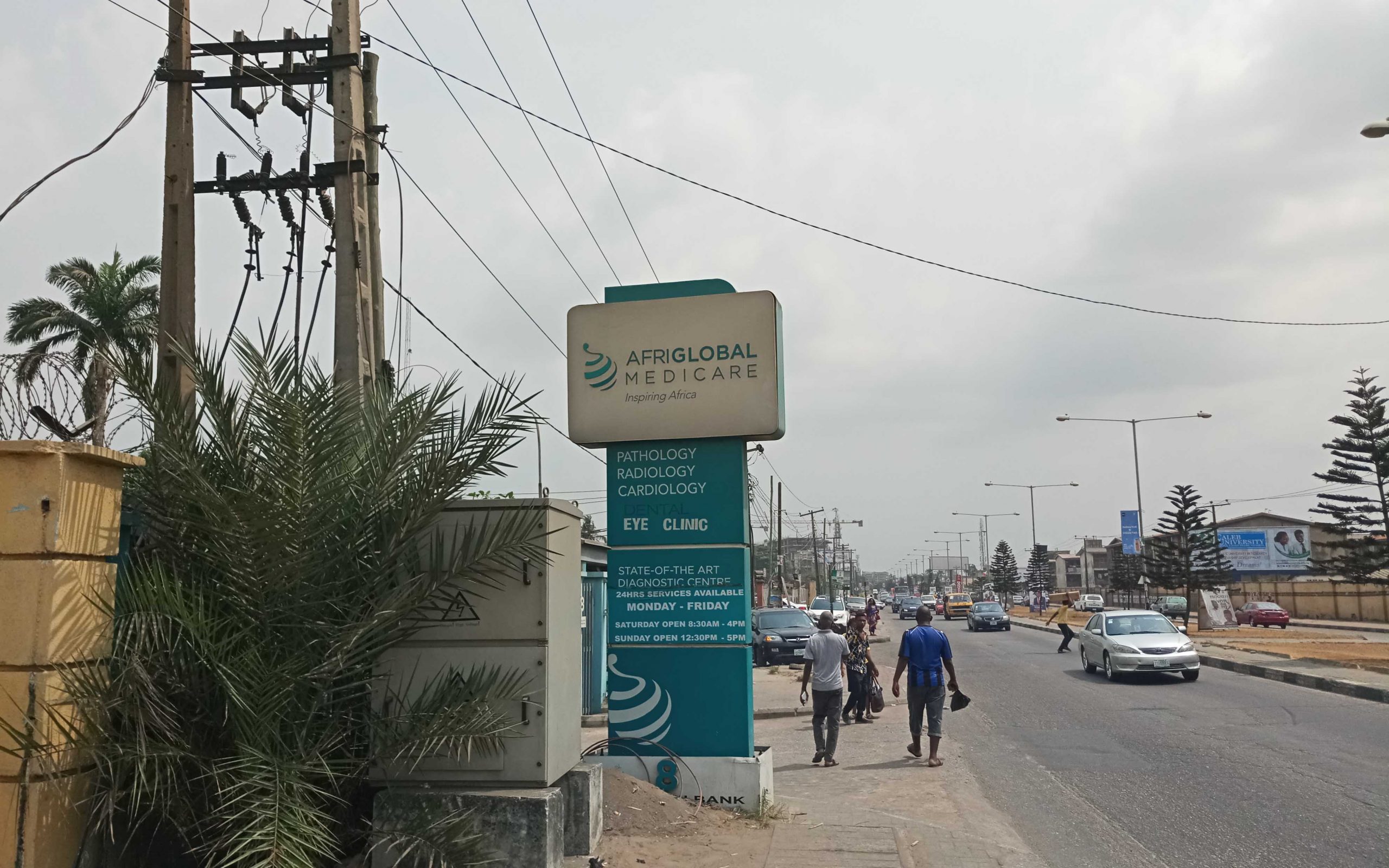 Picture of Afriglobal’s head office in Ikeja