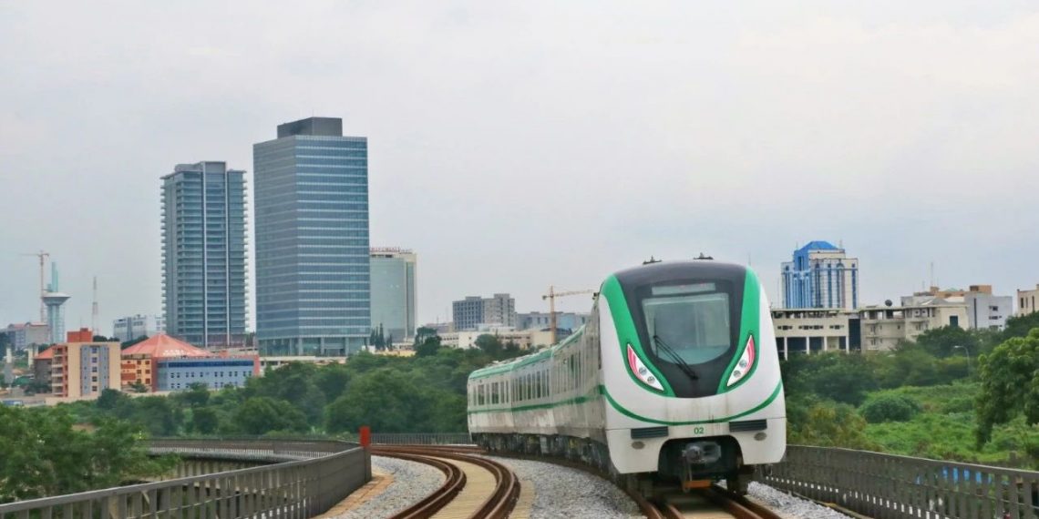 Abuja trains [Photo: TW @MinTransportNG]