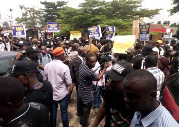 EndSARS protesters in Benin 1