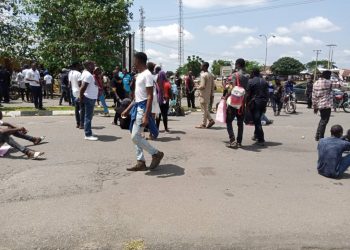 #EndSARS protesters shut Osun governor's office