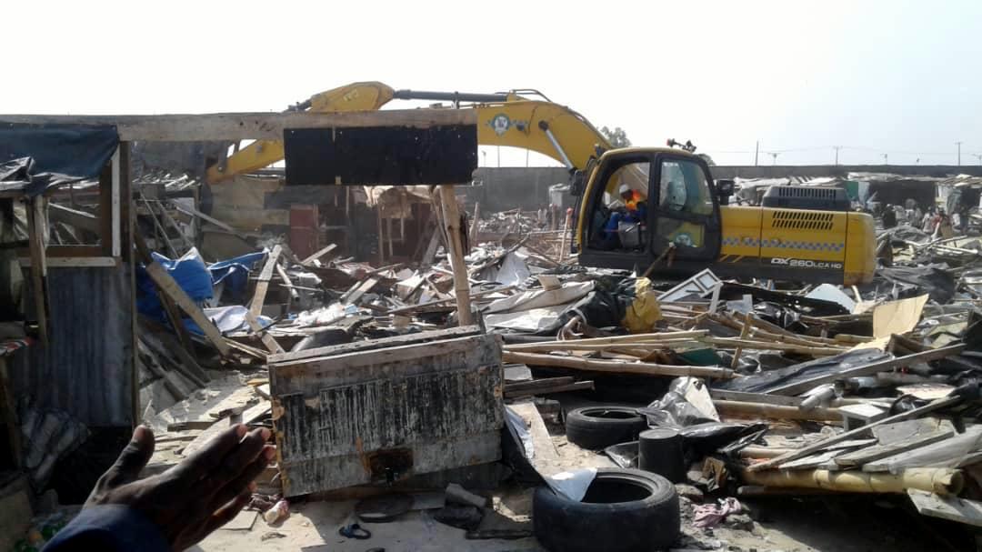 Lagos Govt Destroys Over 1 700 Illegal Shanties At Agege Official
