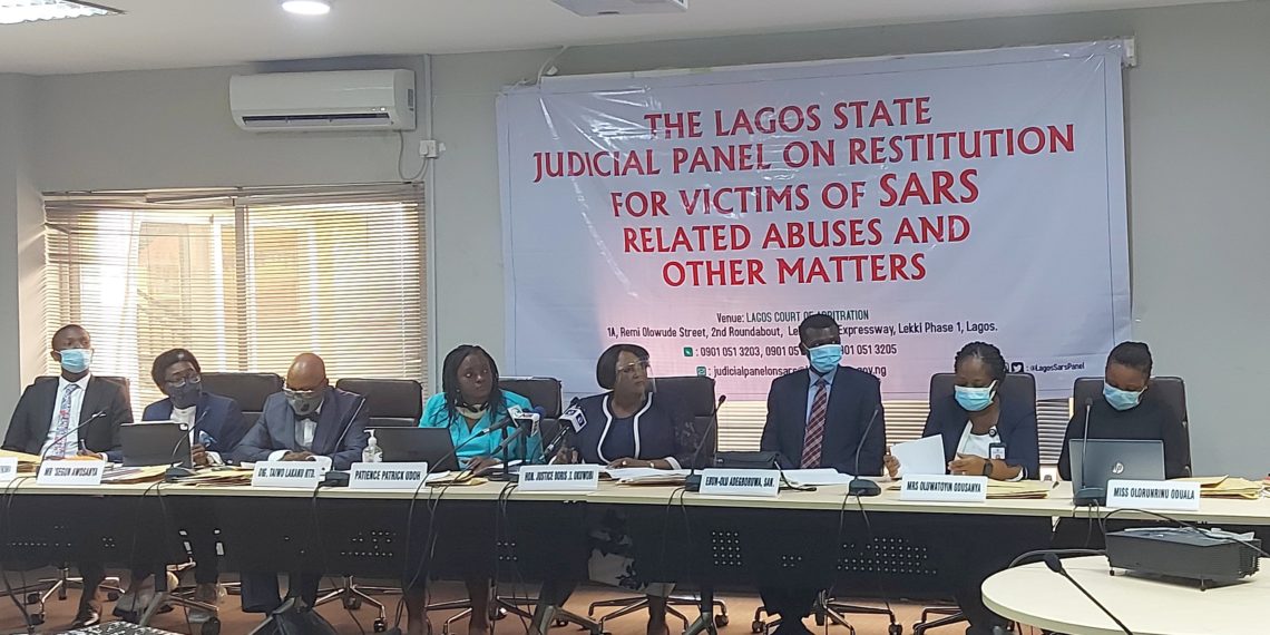 Lagos State Judicial Panel on #EndSARS.
