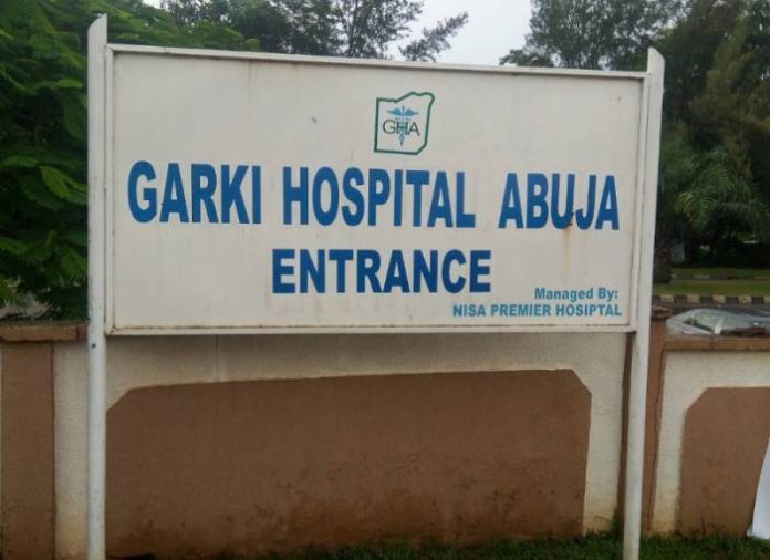 Entrance to Garki General Hospital