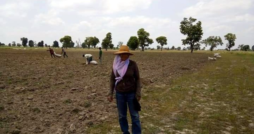 Asma on her farm.