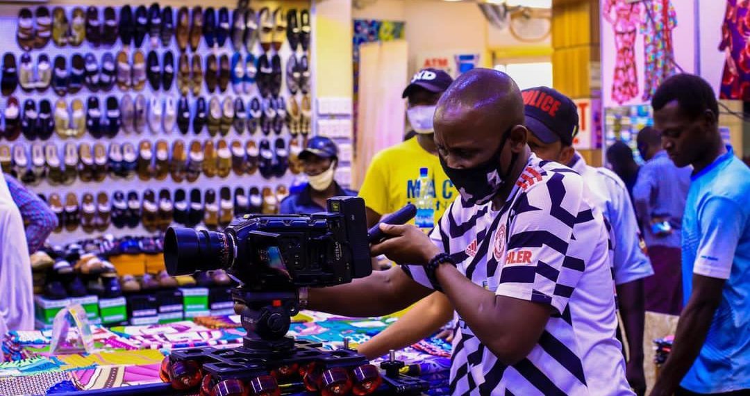 Murtala Balala, Cinematographer/camera during the recording of Labarina movie series